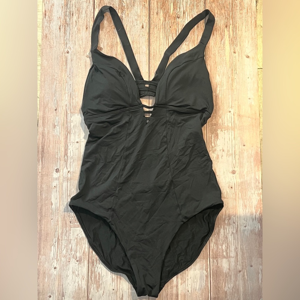 Sunn Lab Swim Black One-Piece Swimsuit